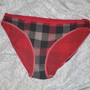 Victoria's Secret Bikini Plaid Panties